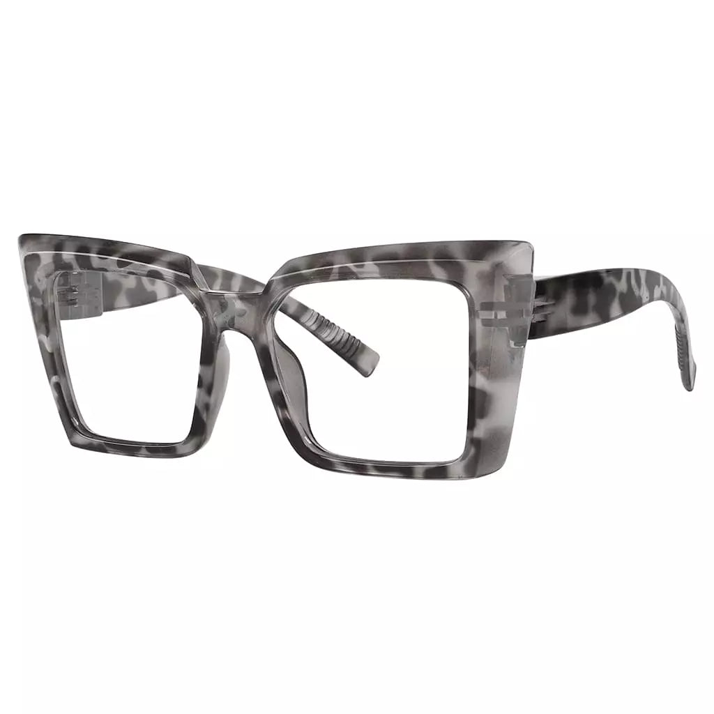 30% Blue Light Blocking Oversized Screwless Reading Glasses NR2141 - B15eyekeeper.com