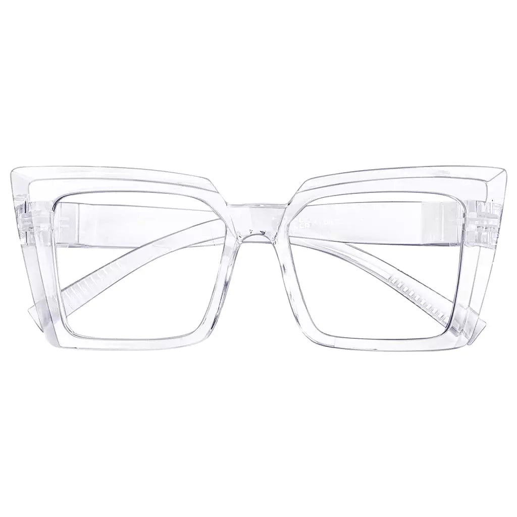 30% Blue Light Blocking Oversized Screwless Reading Glasses NR2141 - B15eyekeeper.com