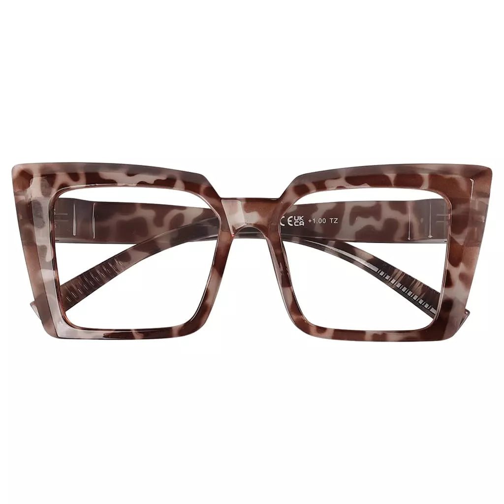 30% Blue Light Blocking Oversized Screwless Reading Glasses NR2141 - B15eyekeeper.com