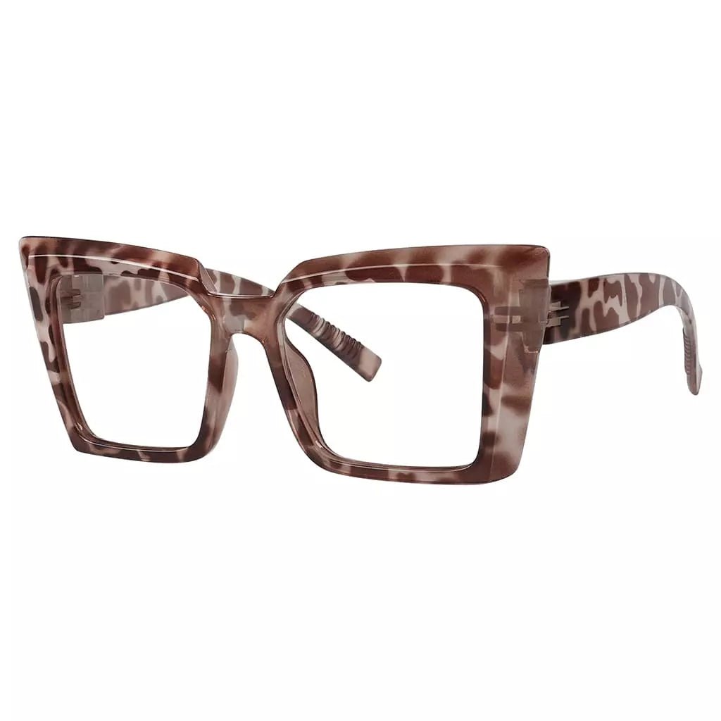30% Blue Light Blocking Oversized Screwless Reading Glasses NR2141 - B15eyekeeper.com