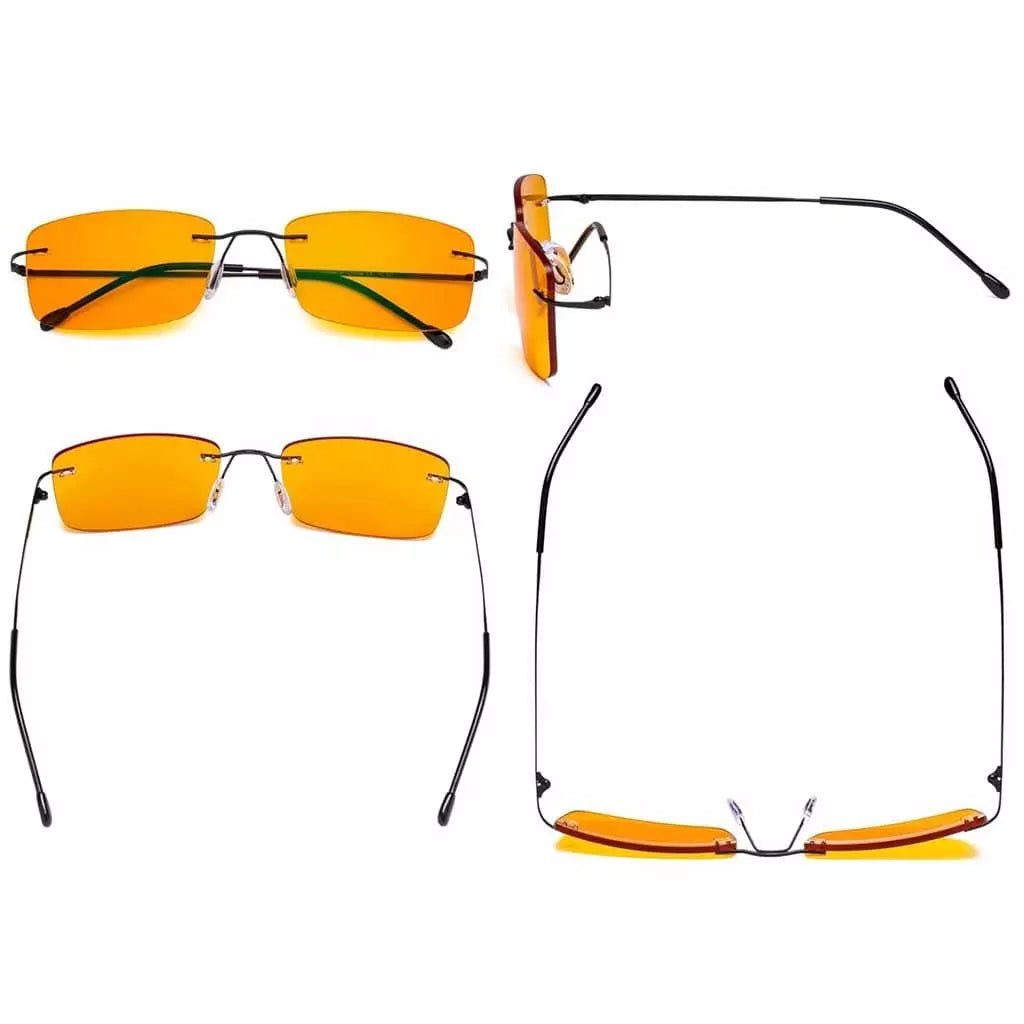 4 Pack Rimless Blue Light Blocking Readers DSWK9eyekeeper.com