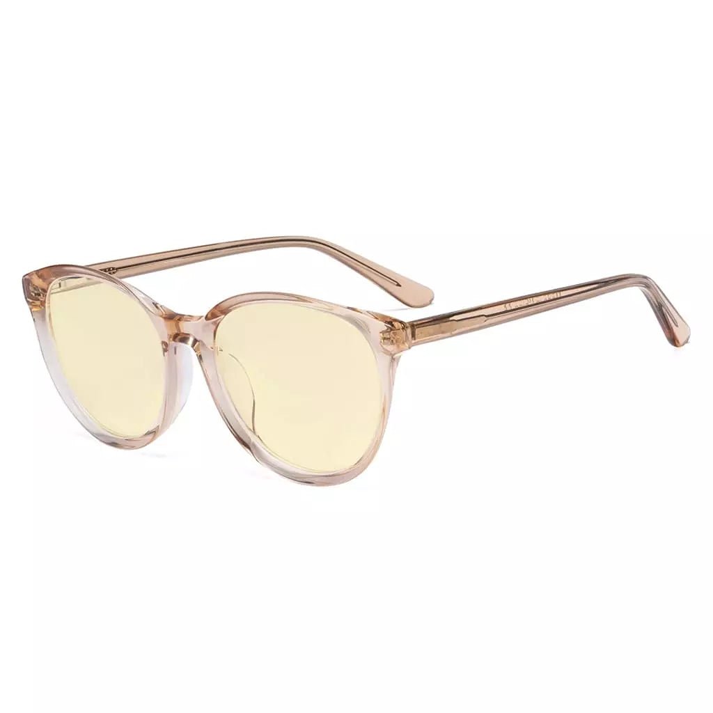 Elegant Oval Blue Light Blocking Eyeglassess BC1904 - BB60eyekeeper.com