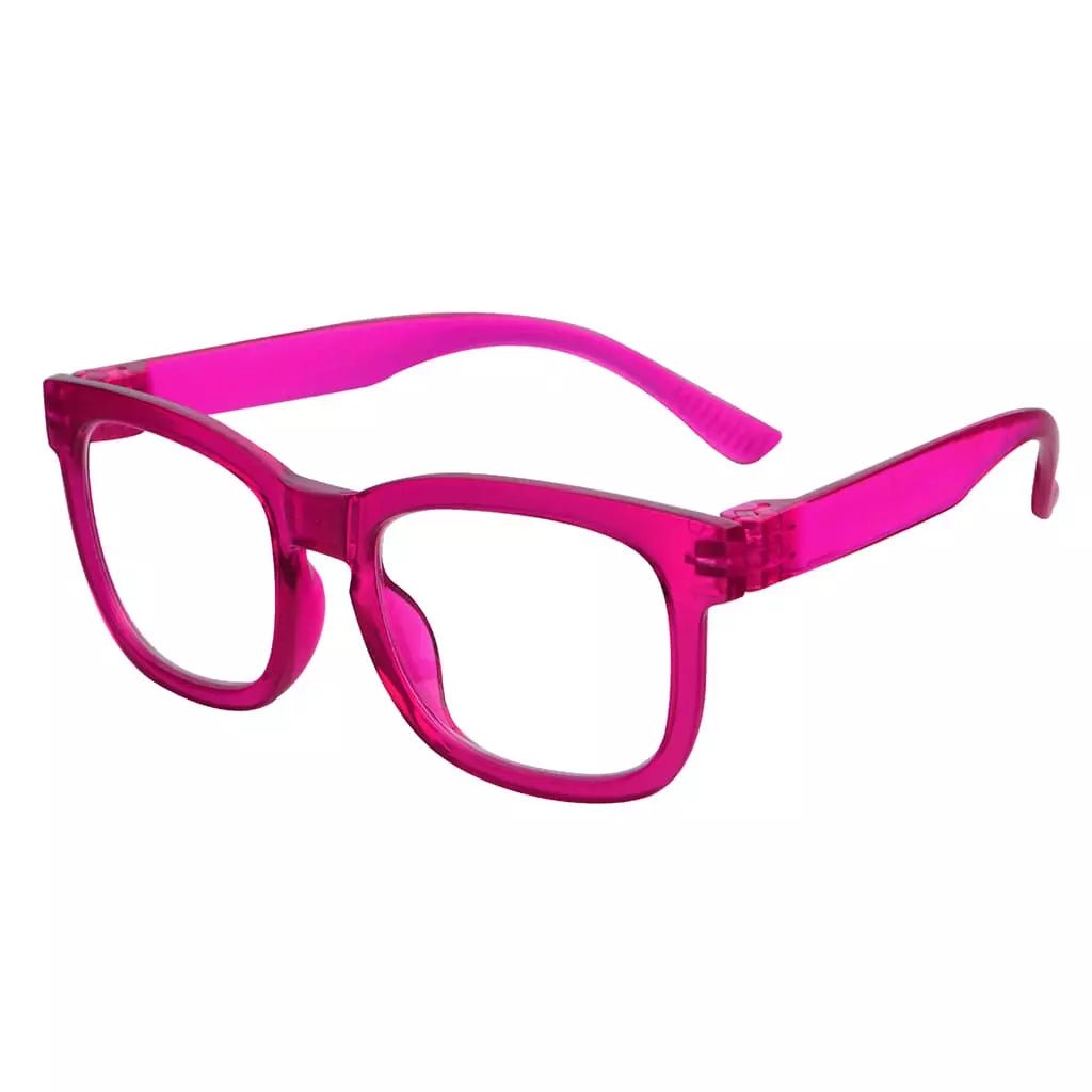 (Must Buy Both Eyes) Metalless Screwless Reading Glasses with Different Strength PR033 (Rose)eyekeeper.com