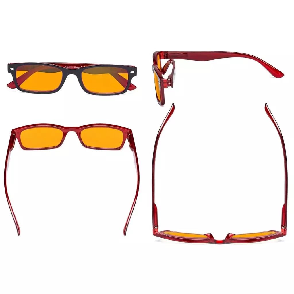 Nighttime Better Blue Light Blocking Reading Glasses DS055eyekeeper.com