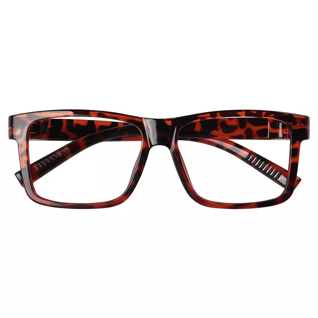 Oversized 30% Blue Light Blocking Metalless Reading Glasses R2508 - B15eyekeeper.com