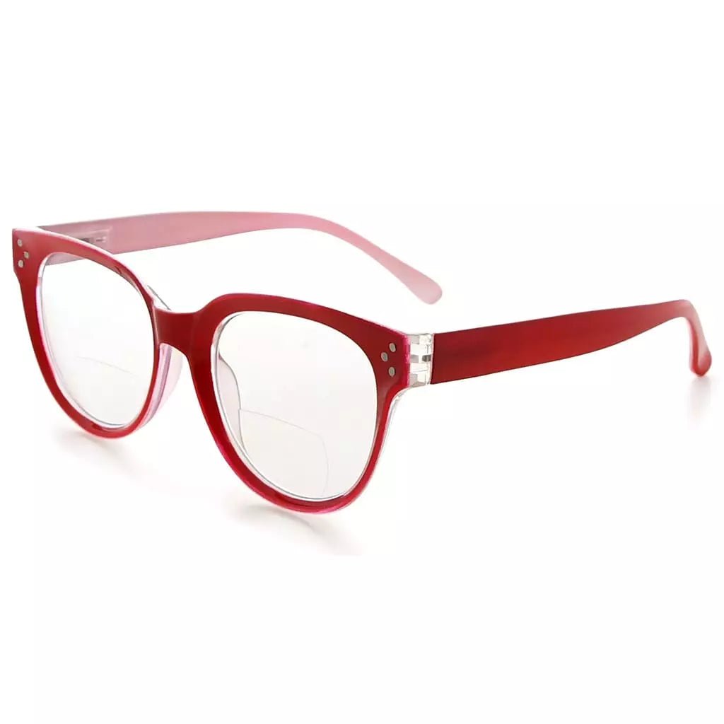 Thick Frame Trendy Style Bifocal Reading Glasses BR9110eyekeeper.com
