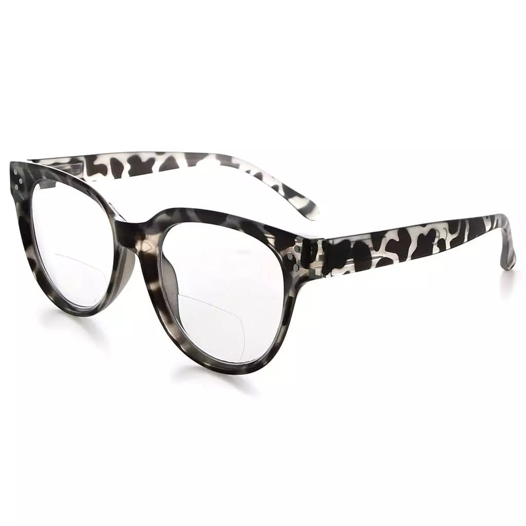 Thick Frame Trendy Style Bifocal Reading Glasses BR9110eyekeeper.com
