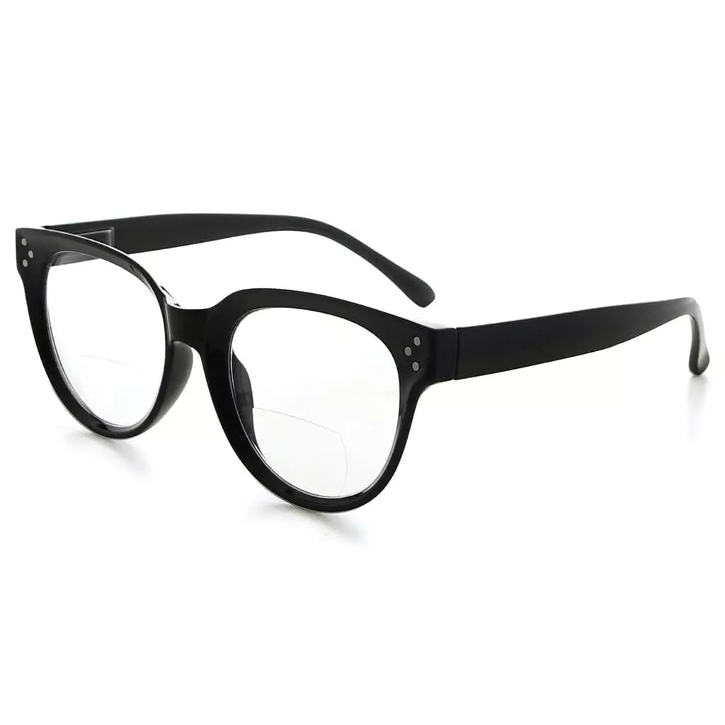Thick Frame Trendy Style Bifocal Reading Glasses BR9110eyekeeper.com