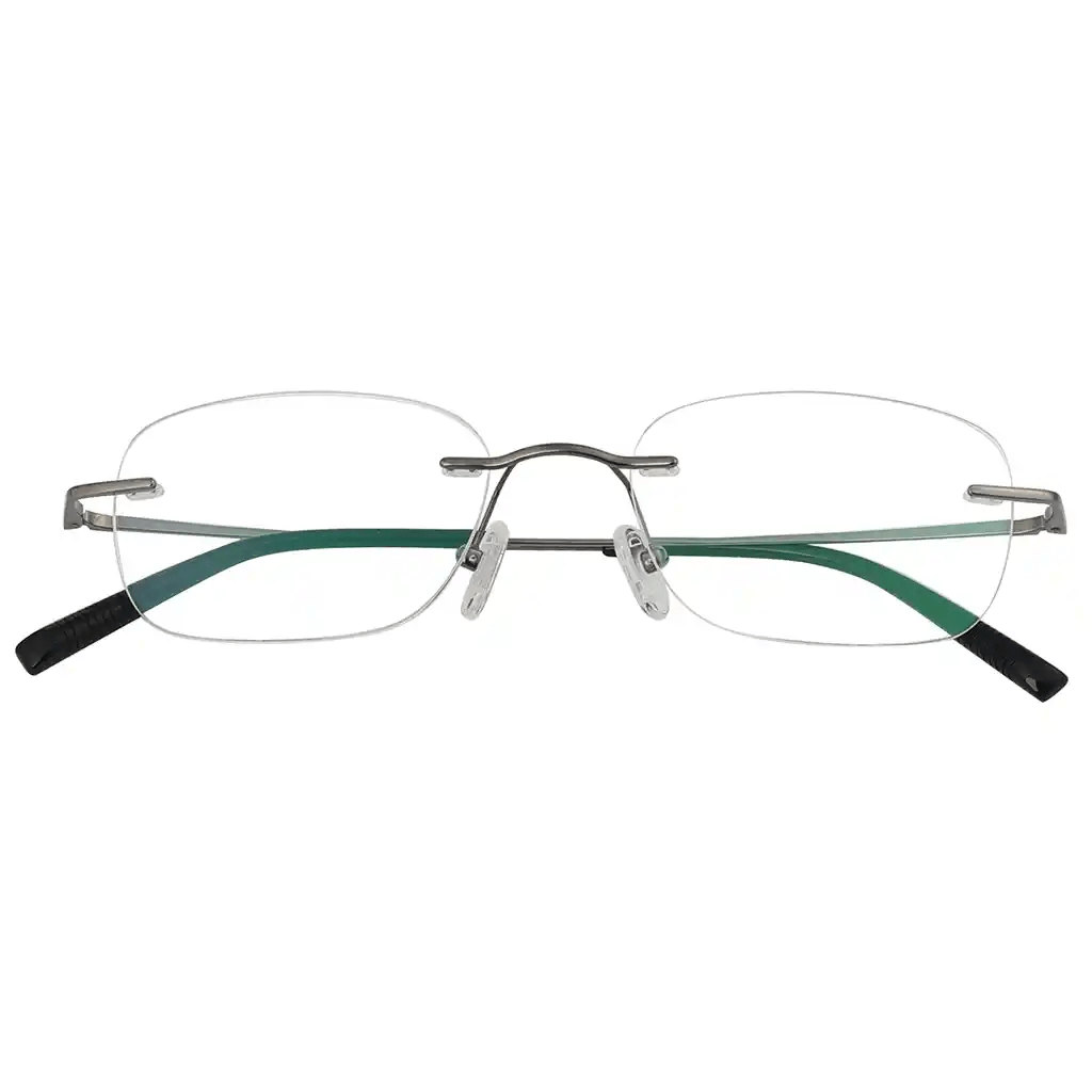 Titanium Rimless Reading Glasses Frameless Readers LQ6019eyekeeper.com