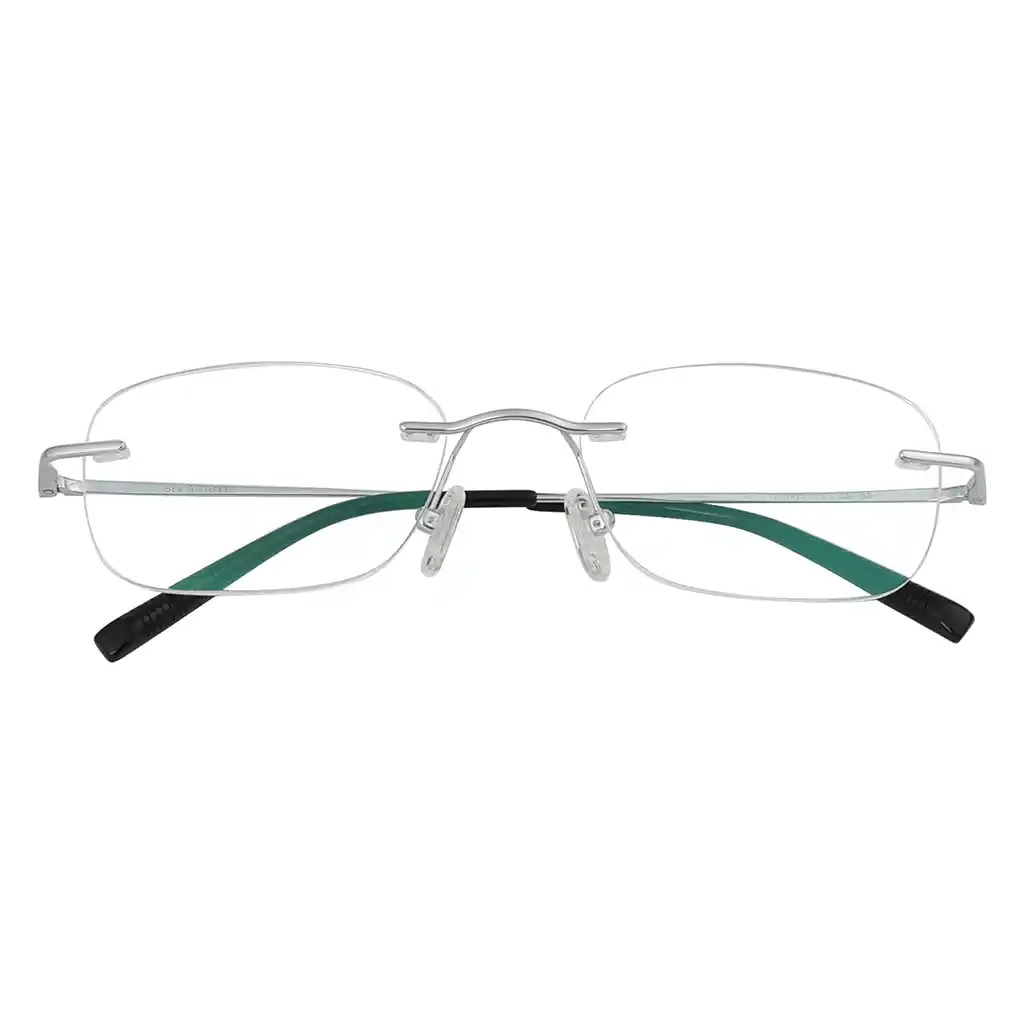 Titanium Rimless Reading Glasses Frameless Readers LQ6019eyekeeper.com