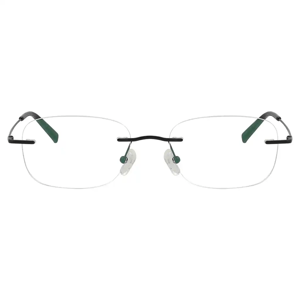 Titanium Rimless Reading Glasses Frameless Readers LQ6019eyekeeper.com
