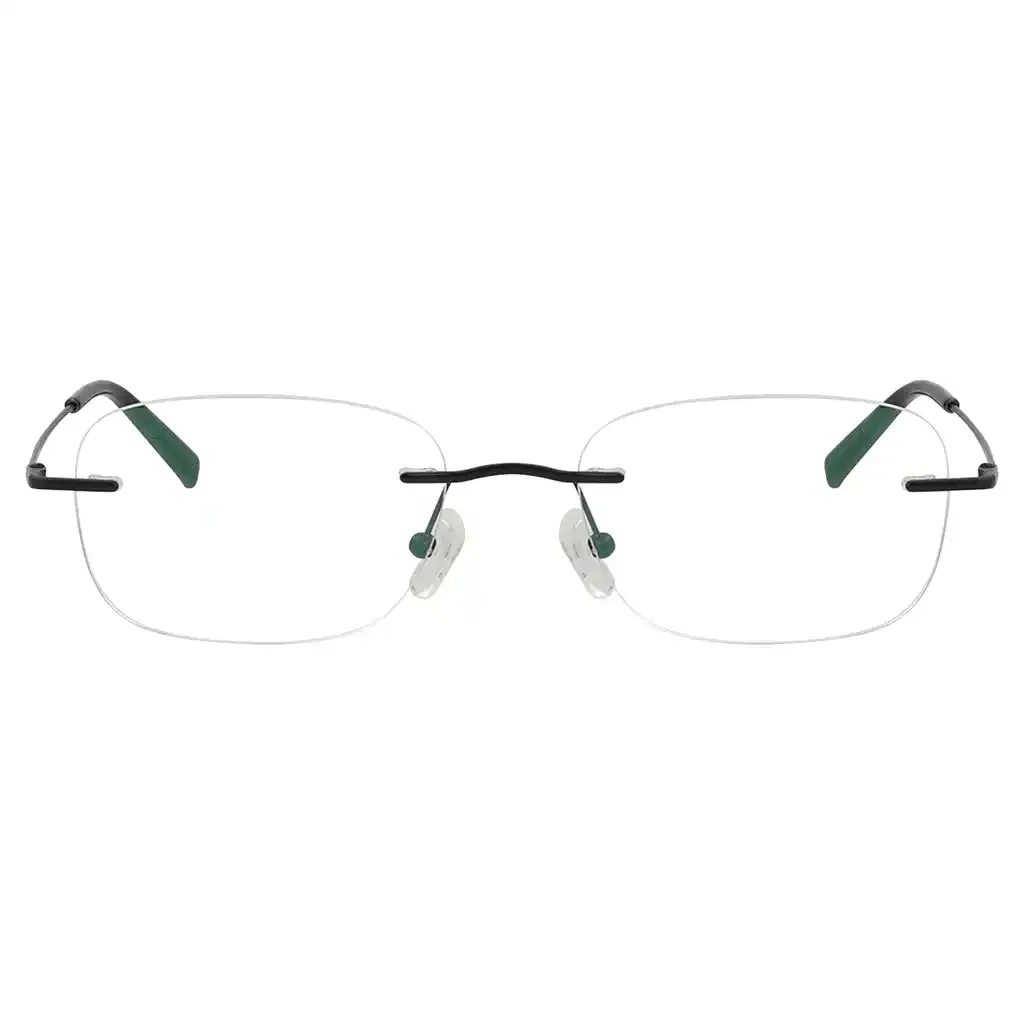 Titanium Rimless Reading Glasses Frameless Readers LQ6019eyekeeper.com