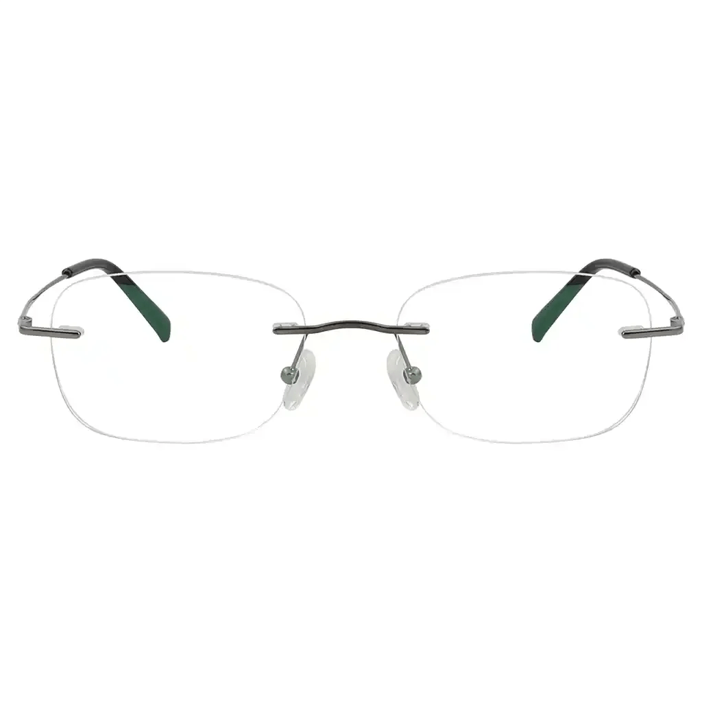 Titanium Rimless Reading Glasses Frameless Readers LQ6019eyekeeper.com
