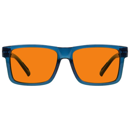 100% Blue Light Blocking Orange Lens Metalless Eyeglasses NR2142 - B98eyekeeper.com