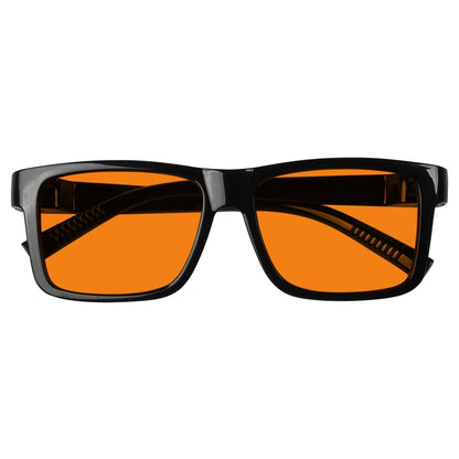 100% Blue Light Blocking Orange Lens Metalless Eyeglasses NR2142 - B98eyekeeper.com