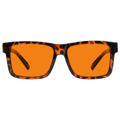 100% Blue Light Blocking Orange Lens Metalless Eyeglasses NR2142 - B98eyekeeper.com