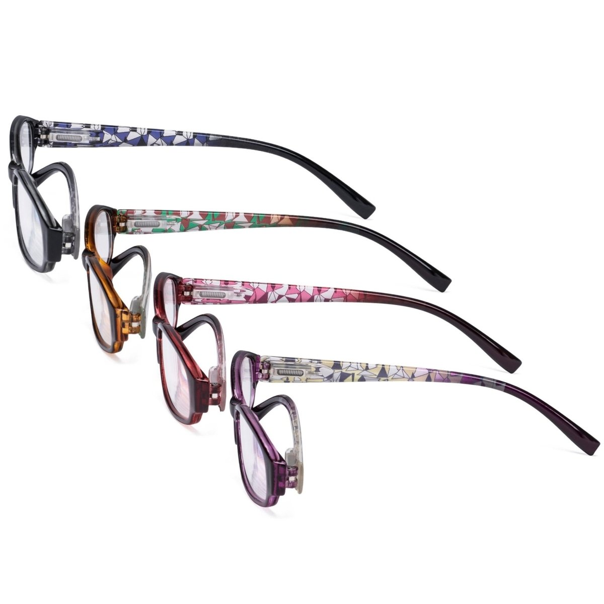 12 Pack Pattern Print Reading Glasses Small Readers R9104Teyekeeper.com