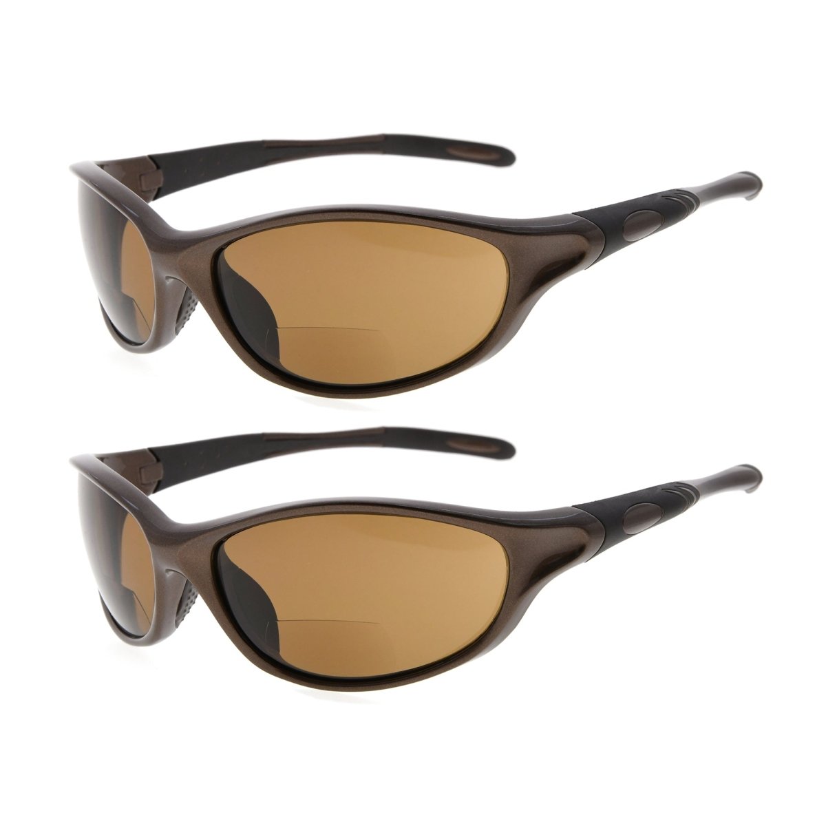 2 Pack Trendy Chic Sport Bifocal Reading Sunglasses SG905eyekeeper.com