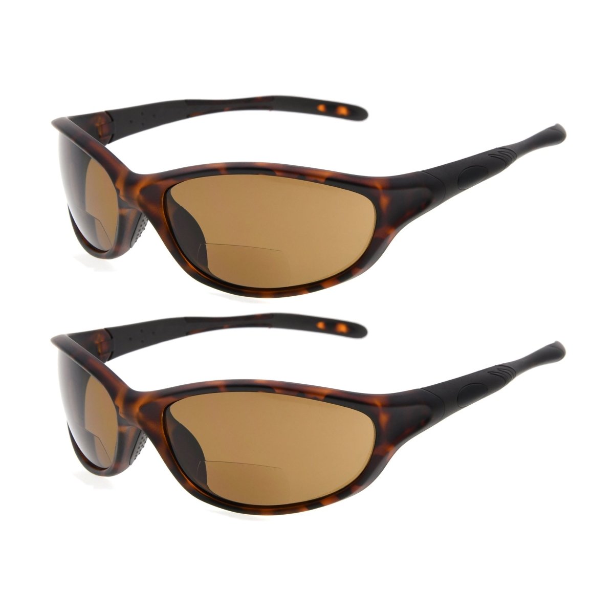 2 Pack Trendy Chic Sport Bifocal Reading Sunglasses SG905eyekeeper.com