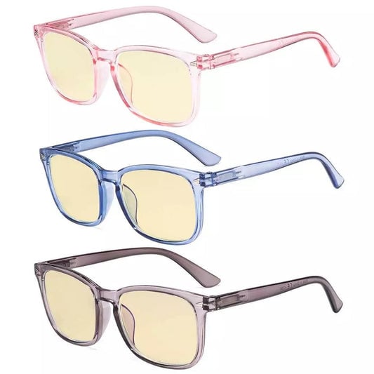 3 Pack Blue Light Blocking Reading Glasses TM1801eyekeeper.com