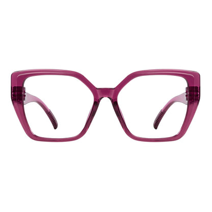 30% Blue Light Blocking Glasses Oversized Metalless Screwless R2314 - B15eyekeeper.com