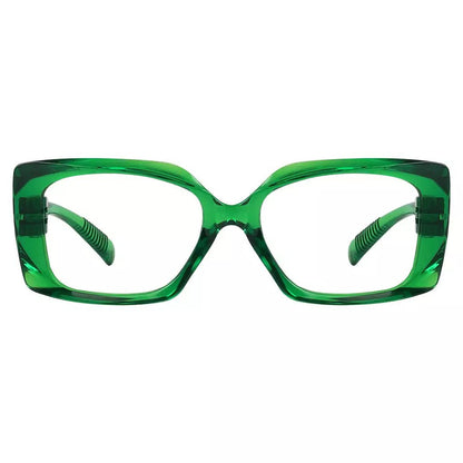 30% Blue Light Blocking Metalless Screwless Thicker Eyeglasses NR2010 - B15eyekeeper.com