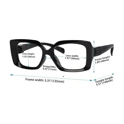 30% Blue Light Blocking Metalless Thicker Reading Glasses NR2010 - B15eyekeeper.com