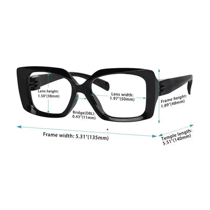 30% Blue Light Blocking Metalless Thicker Reading Glasses NR2010 - B15eyekeeper.com