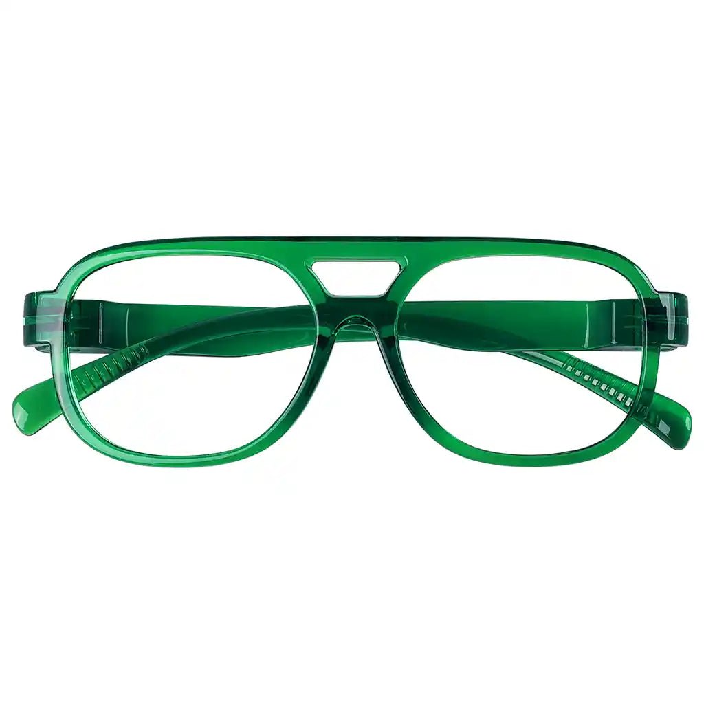 30% Blue Light Blocking Pilot Metalless Reading Glasses R2515 - B15eyekeeper.com