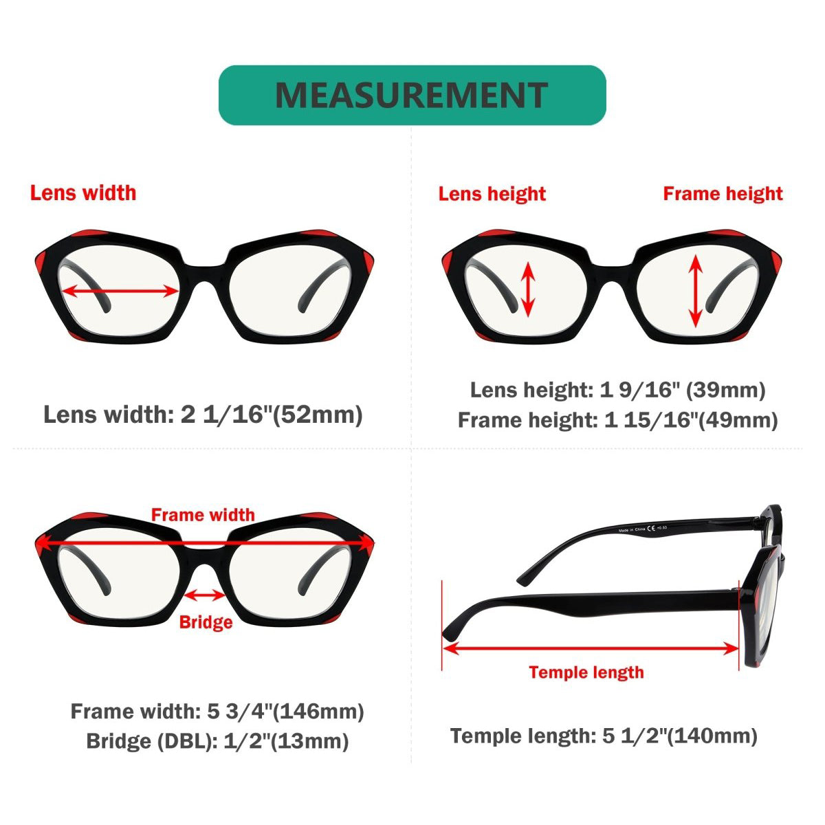 Multifocus Progressive Readers Dimension