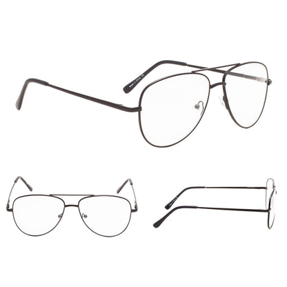 4 Pack Pilot Reading Glasses Metal Frame Readers R1502eyekeeper.com