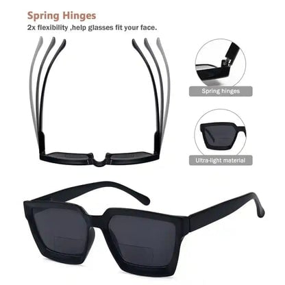 4 Pack Thicker Frame Bifocal Reading Sunglasses SBR2003eyekeeper.com