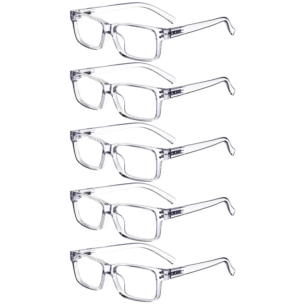 5 Pack Classic Trendy Reading Glasses Vintage Readers R032eyekeeper.com