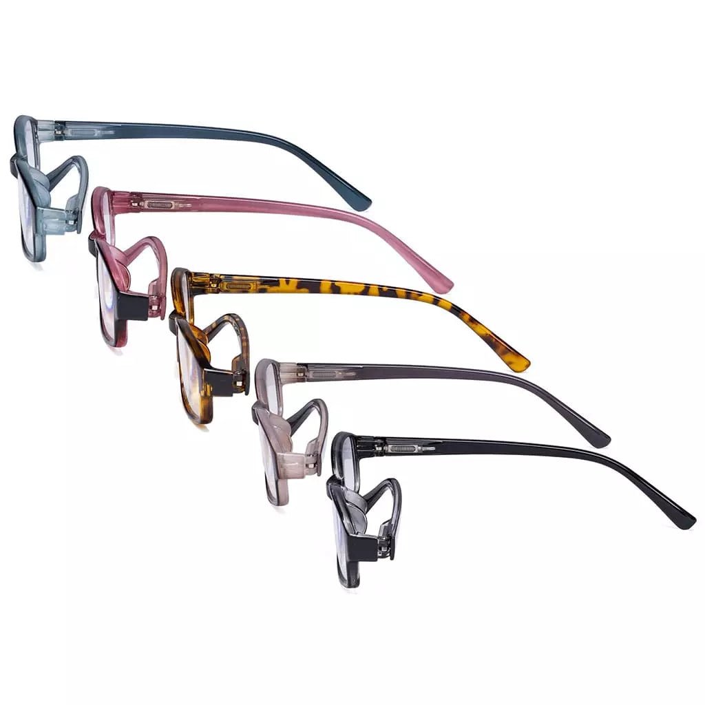5 Pack Fashion Reading Glasses Small Lens R908Keyekeeper.com