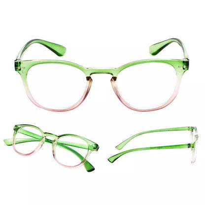 5 Pack Oval Fashion Design Reading Glasses 3 - R144eyekeeper.com