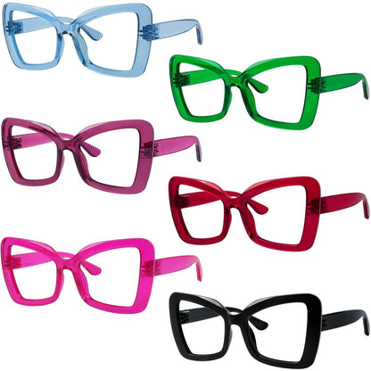 6 Pack 30% Blue Light Blocking Metalless Screwless Glasses R2315 - B15eyekeeper.com