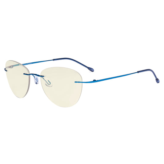 Randlos Pilot Gleitsicht Multifokus Lesebrille MWK9901B