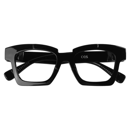 30% Blaulichtblocker Stylische Metalllose Schraubenlose Brille NR2019-B15