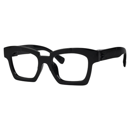 30% Blaulichtblocker Stylische Metalllose Schraubenlose Brille NR2019-B15