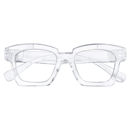 30% Blaulichtblocker Stylische Metalllose Schraubenlose Brille NR2019-B15