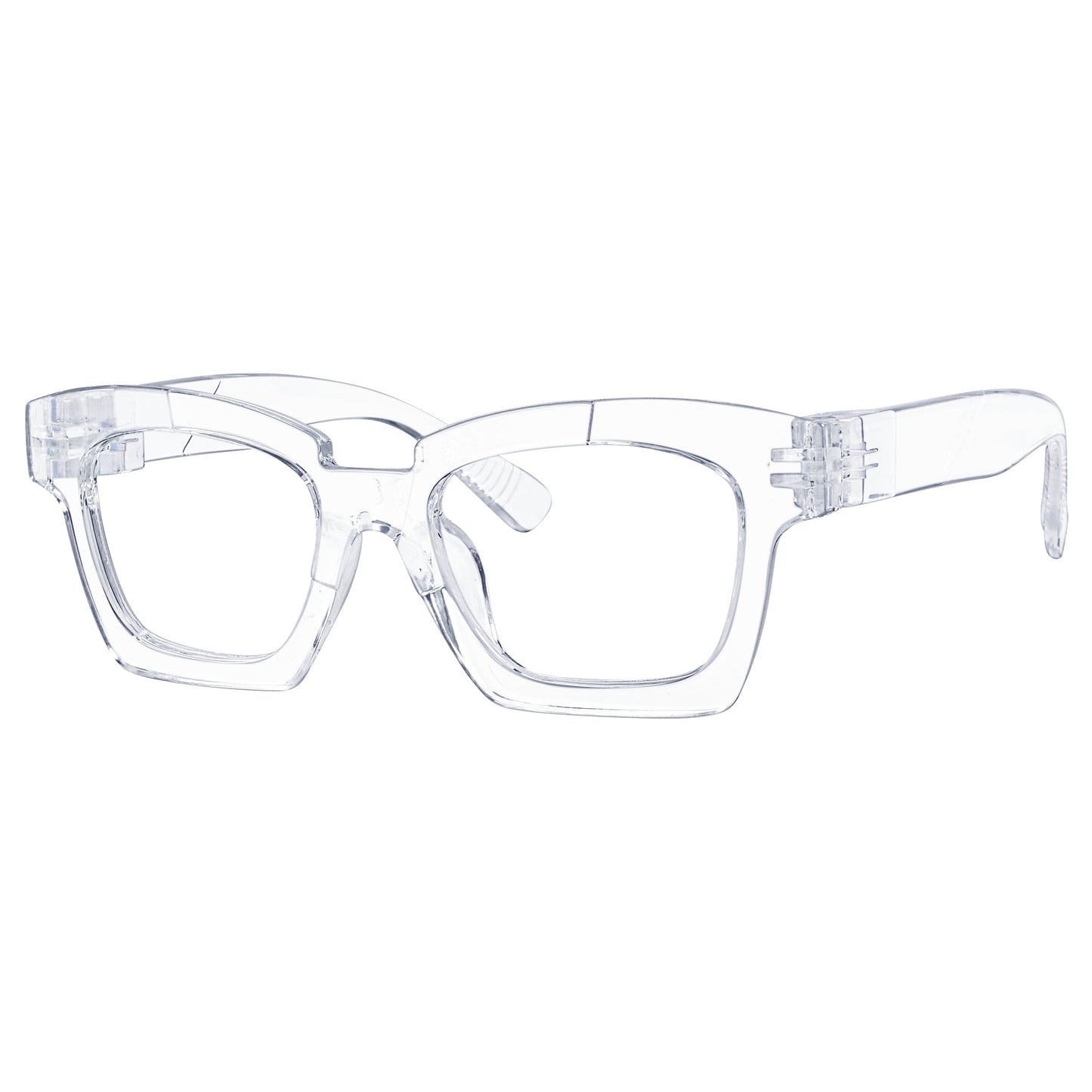 30% Blaulichtblocker Stylische Metalllose Schraubenlose Brille NR2019-B15