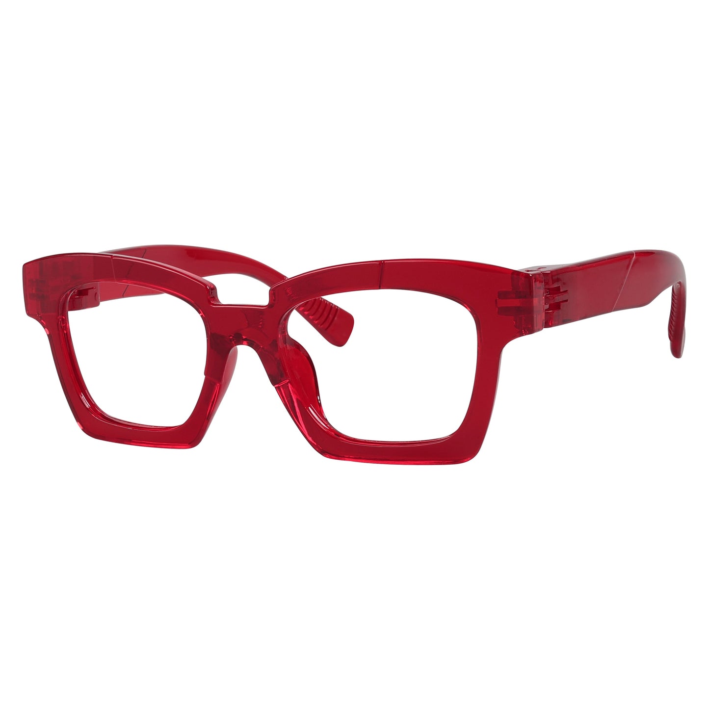 30% Blaulichtblocker Stylische Metalllose Schraubenlose Brille NR2019-B15