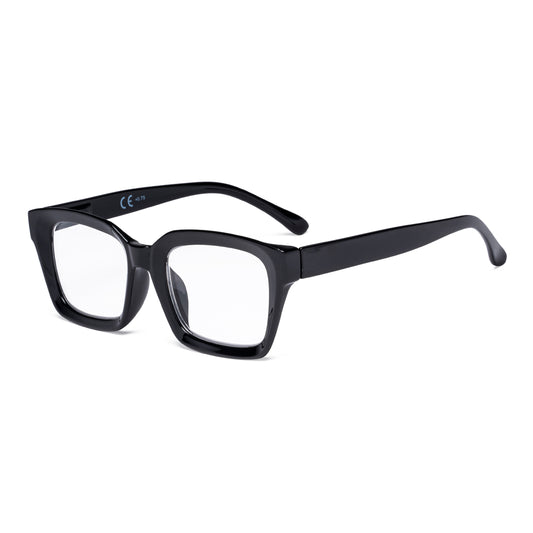 Mode Quadrat Design Lesebrille dickeren Rahmen Brille R9106