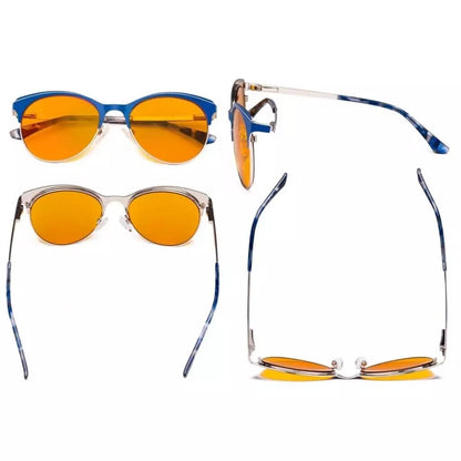 Blue Light Blocking Glasses Nighttime Eyewear LX19042 - BB98eyekeeper.com