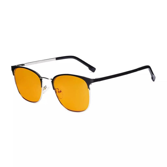 Blue Light Eyeglasses Metal Frame LX19018 - BB98eyekeeper.com