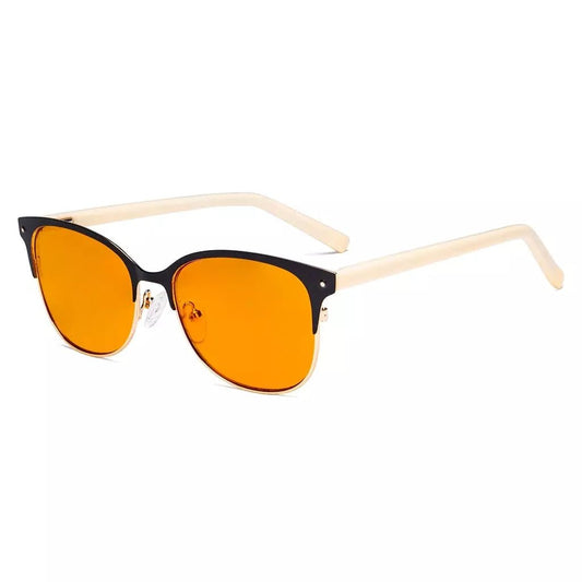 Browline Blue Light Blocking Eyeglasses LX19002 - BB98eyekeeper.com