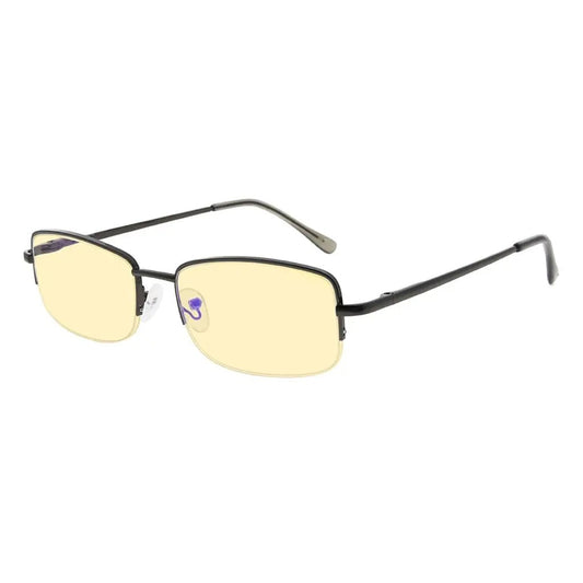 Classic Metal Blue Light Blocking Reading Glasses TMCG15015eyekeeper.com