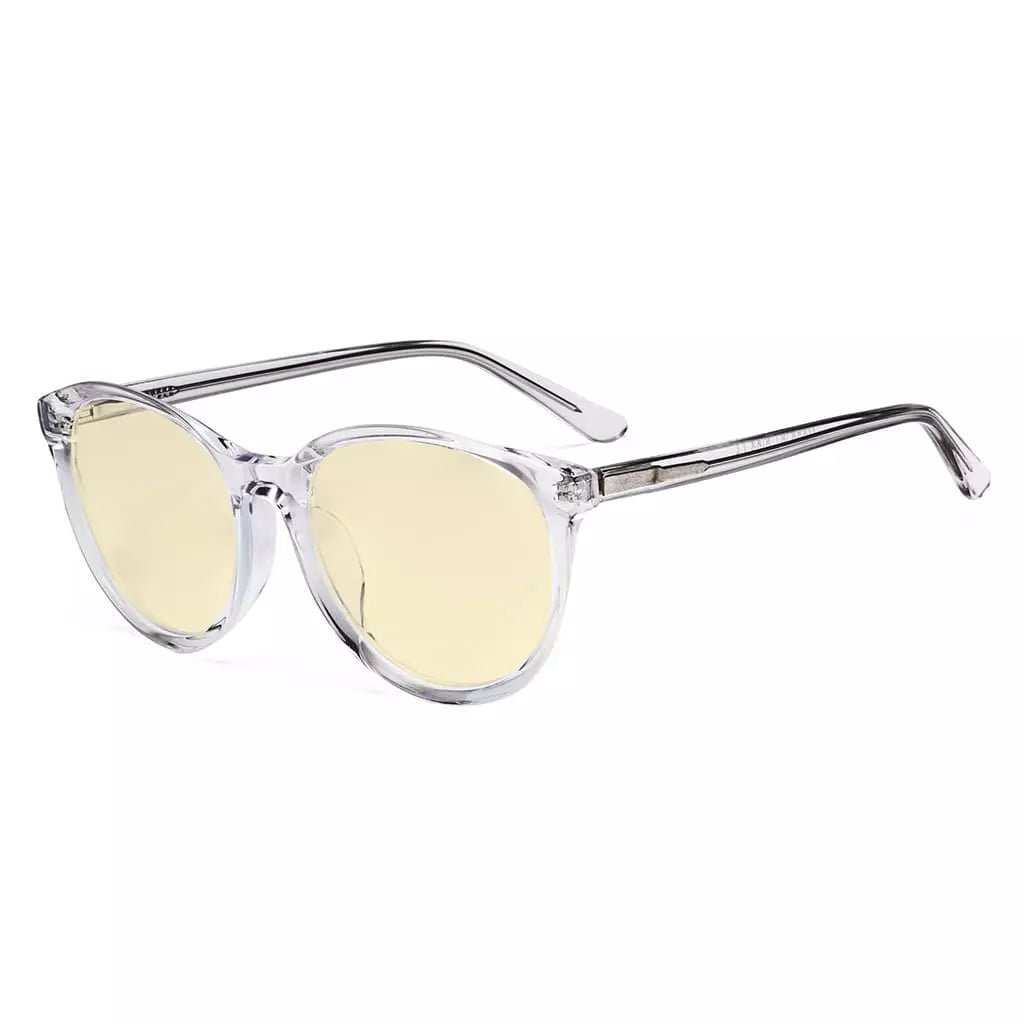 Elegant Oval Blue Light Blocking Eyeglassess BC1904 - BB60eyekeeper.com