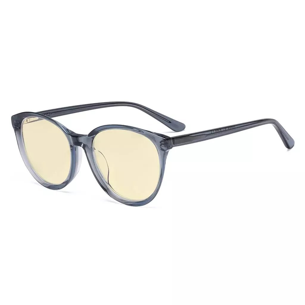 Elegant Oval Blue Light Blocking Eyeglassess BC1904 - BB60eyekeeper.com