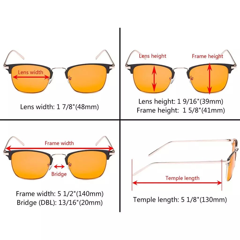 Fashion Blue Light Blocking Reading Glasses LX17010eyekeeper.com